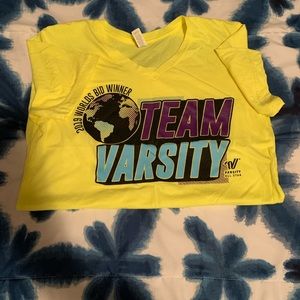 worlds bid winner v neck